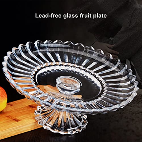 Plaque de gâteau acrylique effet cristal pour présentations raffinées - 3