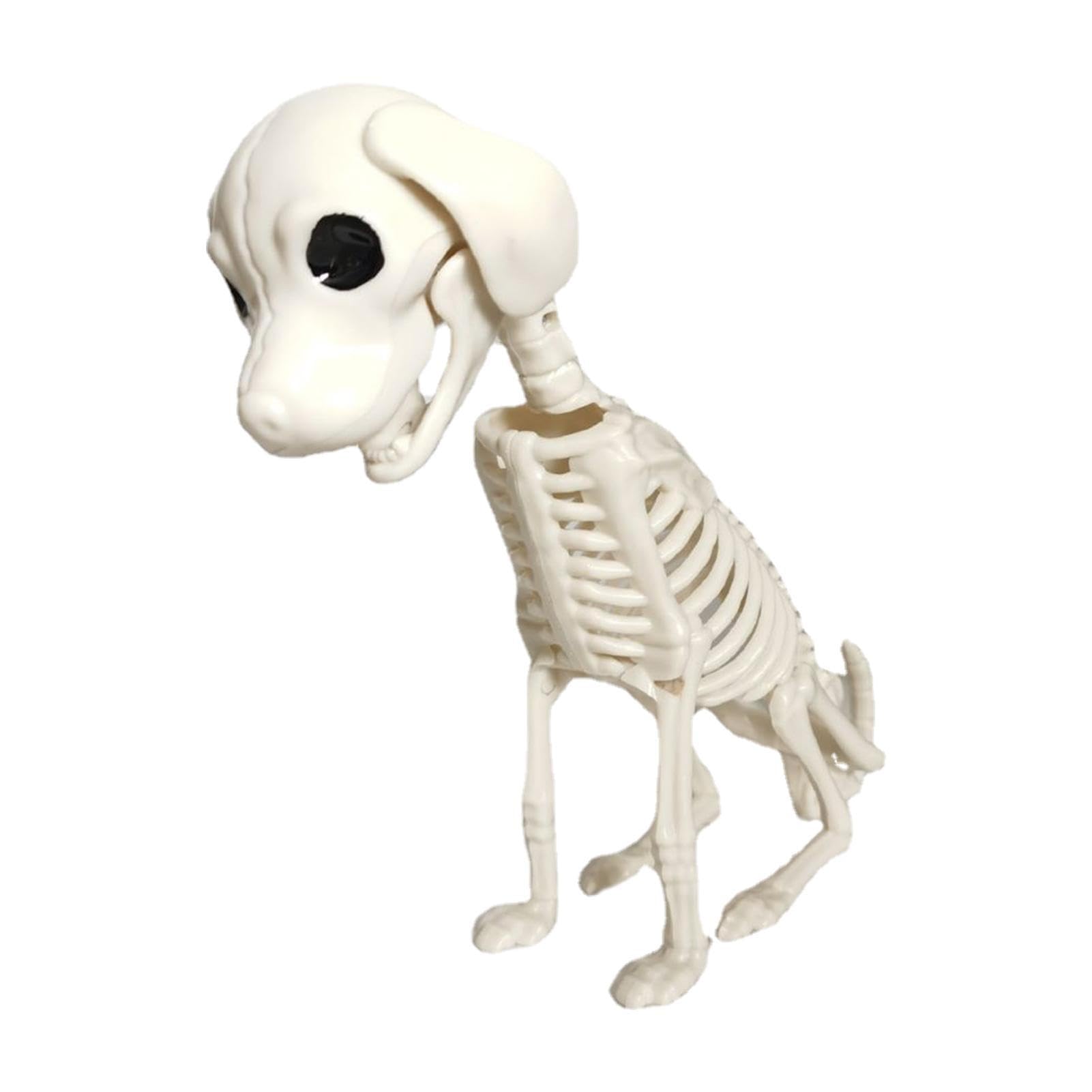 Dubbulon Dog Skeleton Halloween Decoration Skeleton Dog - Novelty Halloween Spooky Standing Animal Skeleton Decoration | Skeleton Dog Decoration | Halloween Decoration Terror Scary Props | For Halloween Decoration