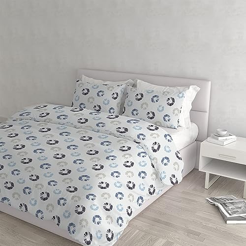 Italian Bed Linen "Fantasy Duvet Cover Printed Microfibre Blow Double, Doppelte - Image 2
