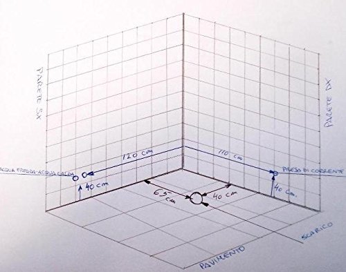 Bagno Italia Vasca Idromassaggio 150x150 due posti 11 getti con miscelatore disp. versione destra|s I