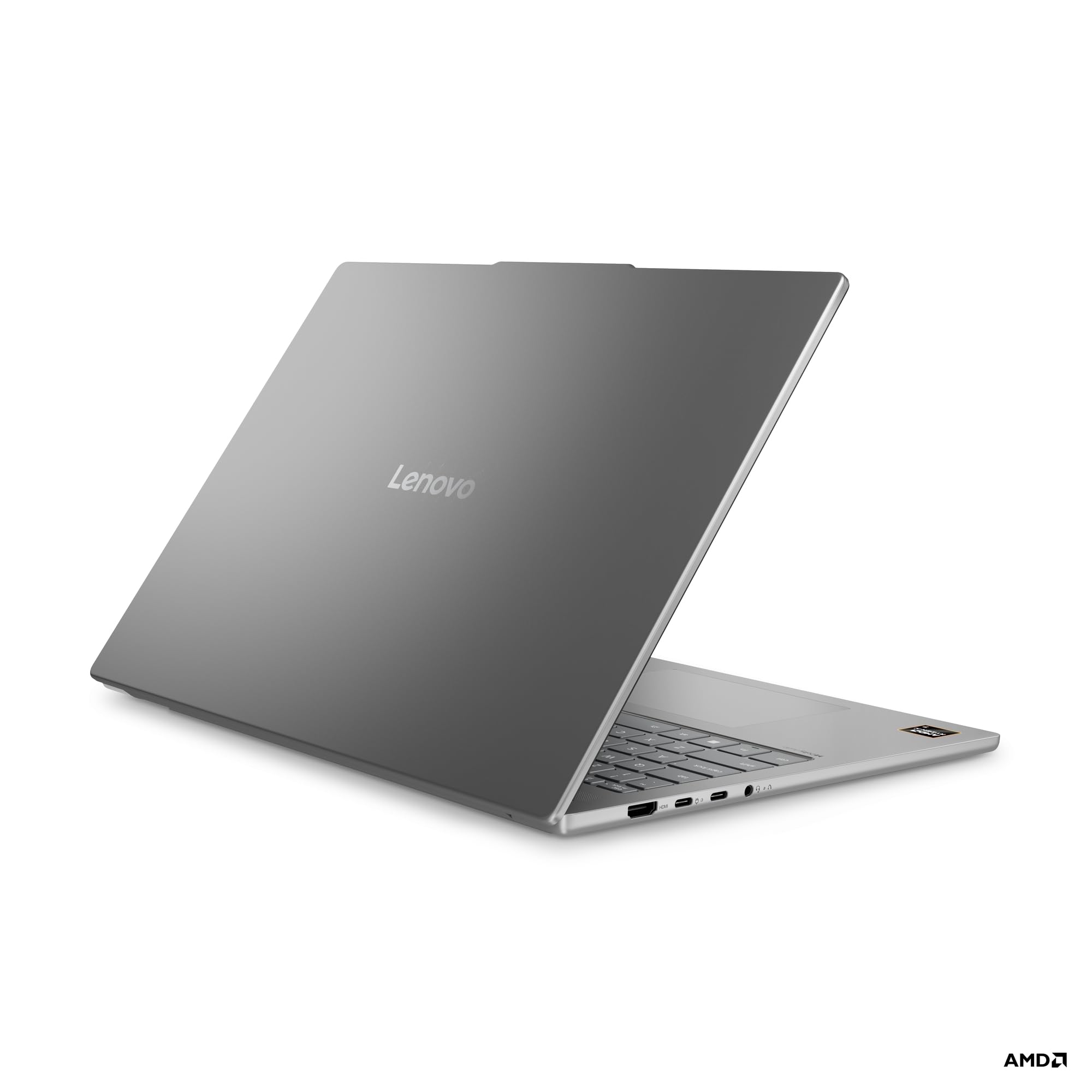 Lenovo IdeaPad Slim 5 Laptop | Copilot+ PC | 16" WUXGA Display | AMD Ryzen AI 5 330 | 512GB SSD | 16GB RAM | AMD Radeon Grafik | QWERTZ | Beleuchtet | Windows 11 | Luna Grau | 3 Monate Premium Care