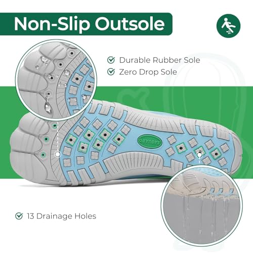 Image of SAGUARO Women's Quick-Dry Wide Toe Box Water Shoes