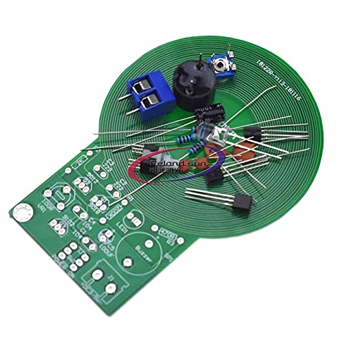 DIY Electronic Soldering Practice Kit, Assemble Simple Metal Detector, Metal Sensor with Buzzer for Welding Beginners