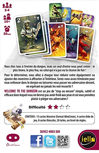 Set of 2 Games: Welcome to the dungeon + Welcome back to the dungeon + 1 Yoyo Blumie, Welcome + Welcome Back - Image 3