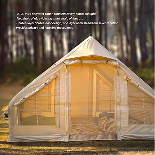 Carpa Inflable para Camping 3-5 Personas Waterproof Fácil Montaje miniatura 2