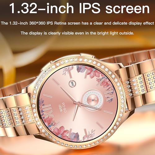 Reloj Inteligente AMOLED 1.32" Mujer/Hombre, Llamadas, - Imagen 4