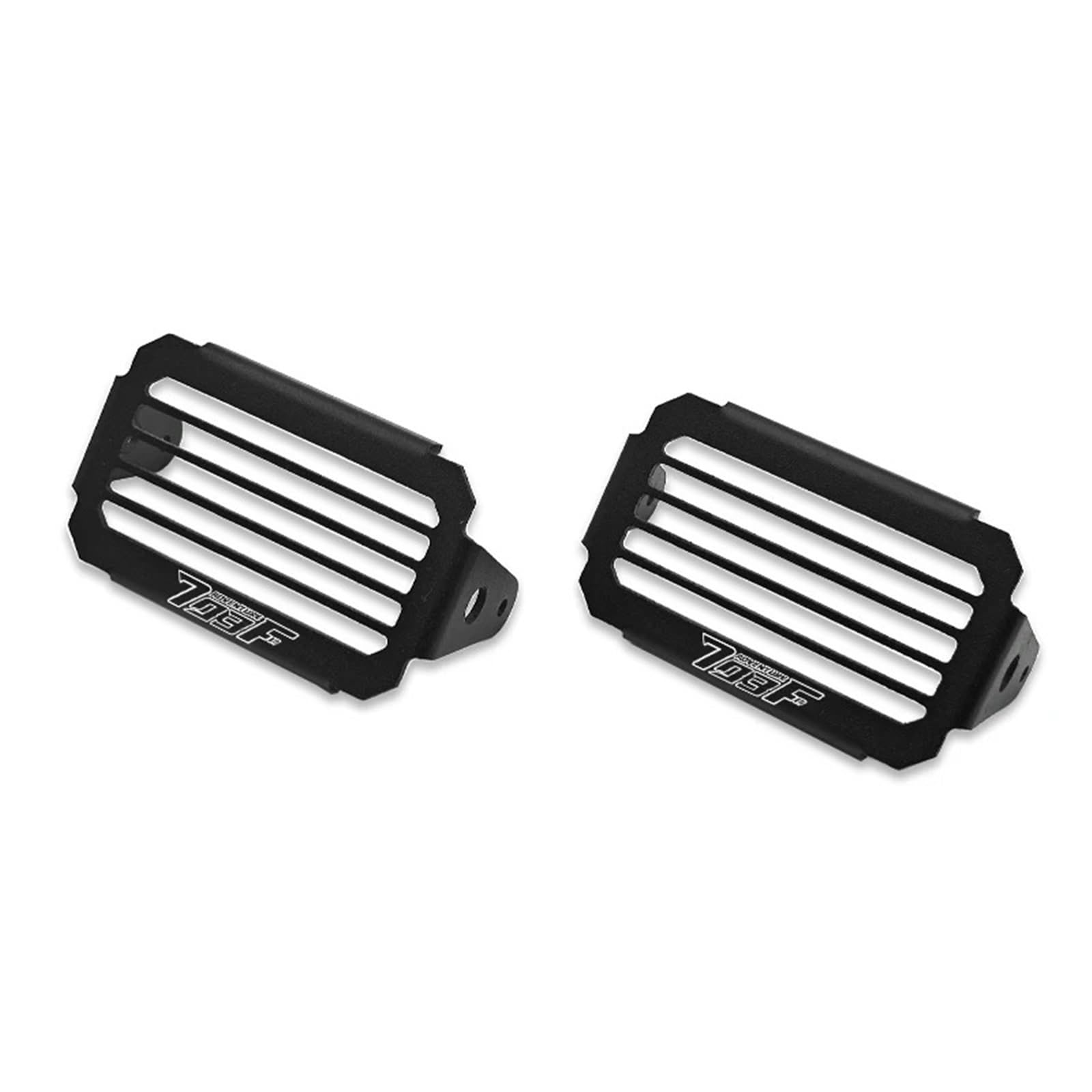 Adatto per ZONTES 368G 703F Moto Riflettore Guardia Faro Copertura Protettiva Fendinebbia Protezione Ausiliaria protezione forcella(Black 703F)