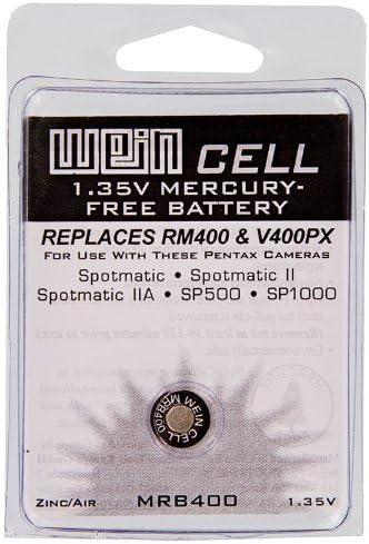 Weincell MRB400 Z400PX PX400 EPX400 RM400 1.35V Zinc Air Battery by Wein