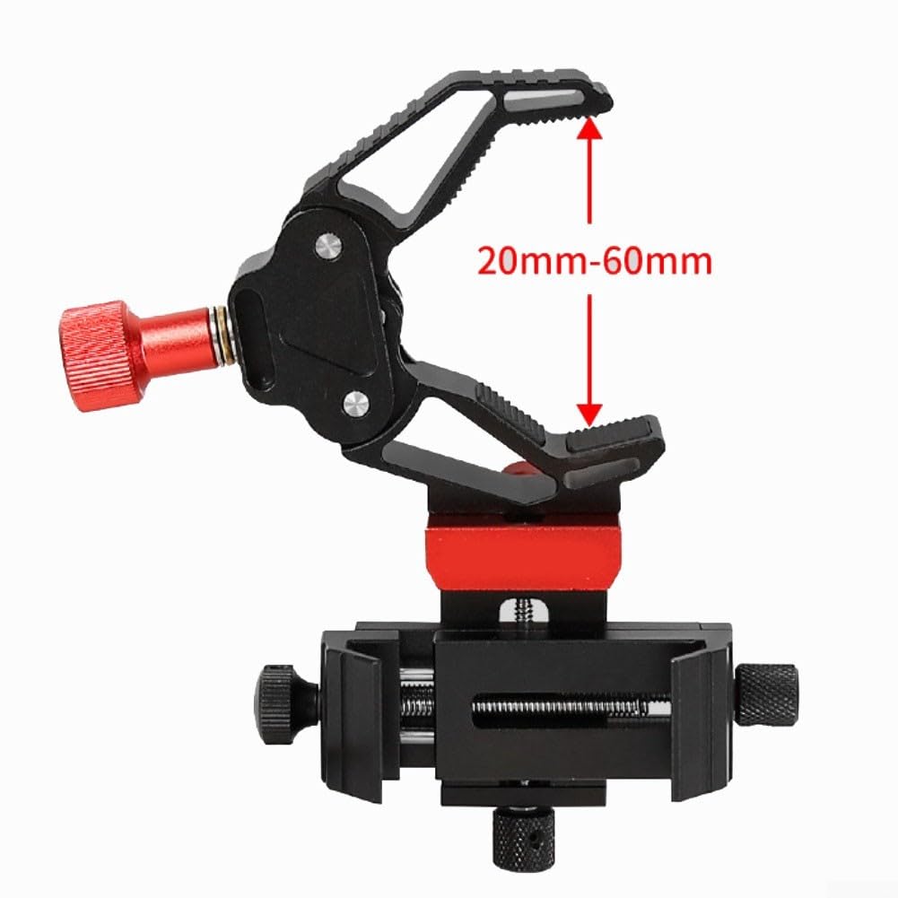 Adattatore Smartphone 3 Assi 20-60mm Alluminio Adattatore Smartphone