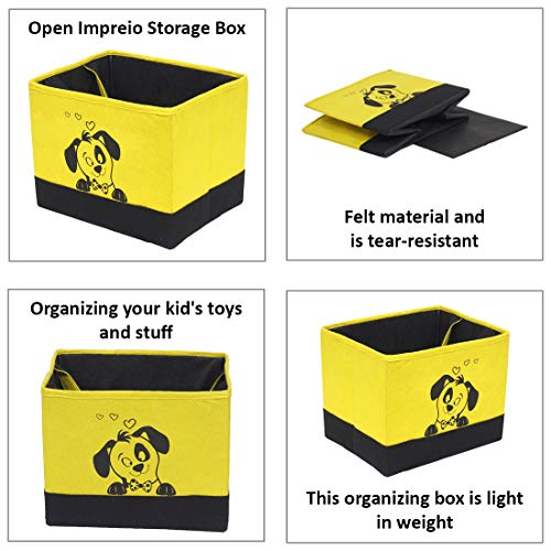 Image of PrettyKrafts Storage Box Set of 3 Open Impreio Mix
