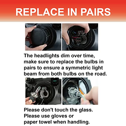 GRANT H11 Halogen Headlight Bulbs, 2 PACK High Beam Low Beam and Fog Replacement Bulb, 12V 55W High Performance Bulbs with Super White Long Life by GRANT WWW.GT-LIGHT.COM - Used condition - Image 6