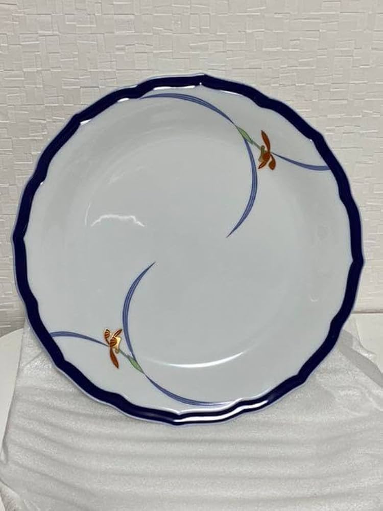 Amazon.co.jp: 香藺社 オーキッドレースディナー皿 管理.KTK