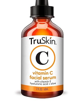 TruSkin Vitamin C Serum For Face – Anti Aging Face Serum with Vitamin C, Hyaluronic Acid, Vitamin E – Brightening Formula – Improve Appearance of Dark Spots, Tone, Fine Lines & Wrinkles, 2 Fl Oz