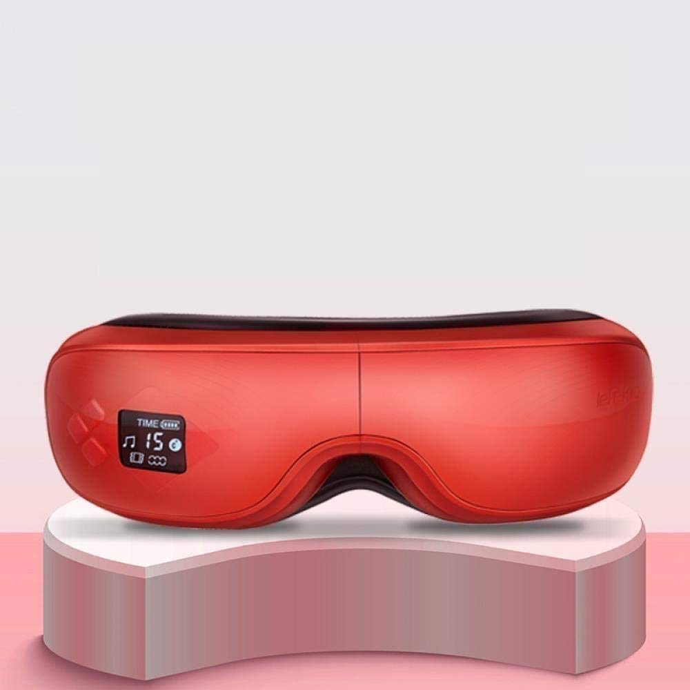 Massager Eye-Massager-with-Heat-Vibration, 180 ° Plegable, Masajeador de Shiatsu Portátil eléctrico para Ojos Secos Dolepos de Ojos Terapia de Alivio Fatiga Gran Idea de Regalo