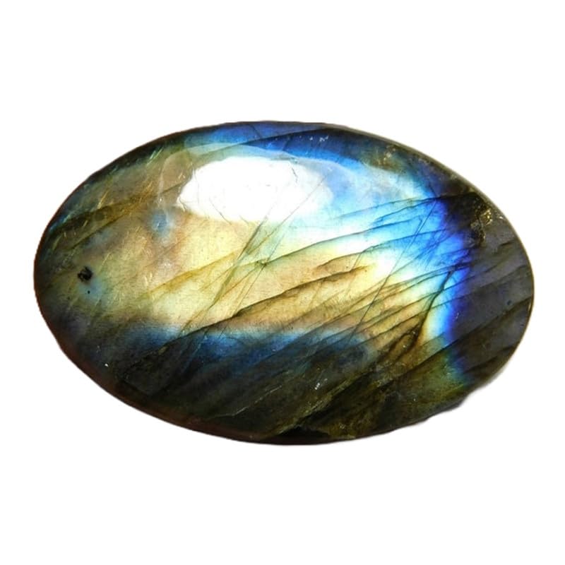 Pierre gemme labradorite 32x21mm idéale pour réparer ou créer un pendentif