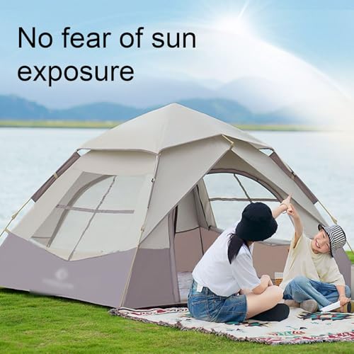 Carpa automática pop-up para camping exterior portátil miniatura 6