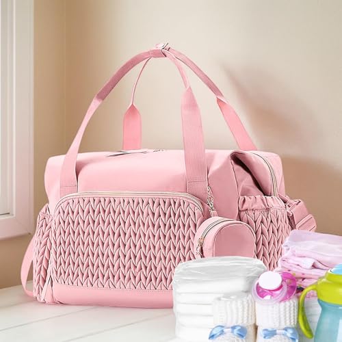 Sac à langer grand format réutilisable avec rangement tétine - 2