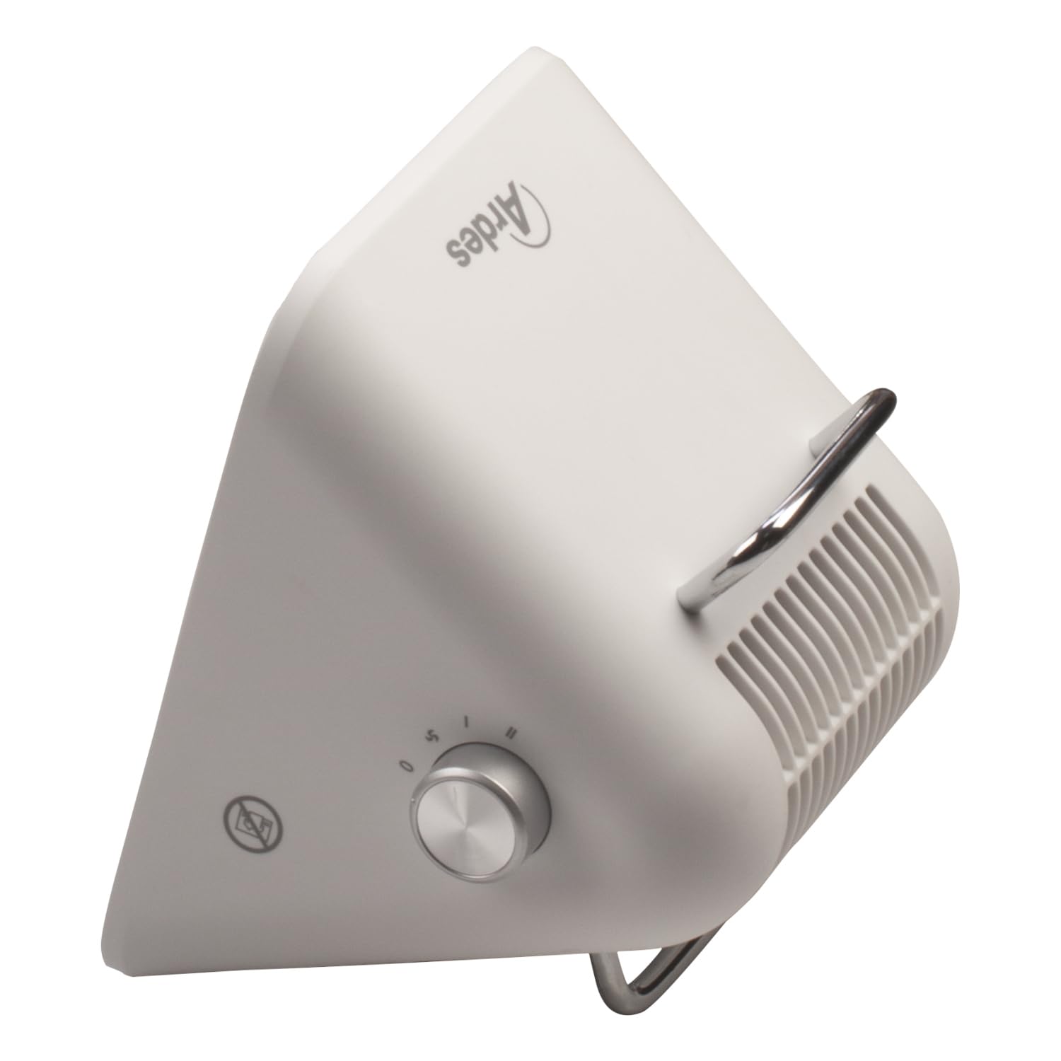 ARDES | AR4P21W ICONIQ grzejnik ceramiczny 1500 W, biały, z metalowym uchwytem i uchwytem