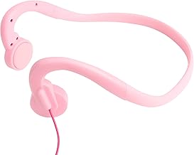 FSC Baby Pink, Wired Bone Conduction Earphones, With Microphone, Gaming Earphones, Hands-free Calling, Amplifier, Elderly, Does Not Block Ears, Does Not Hurt Ears, Tired, No Need To Worry About