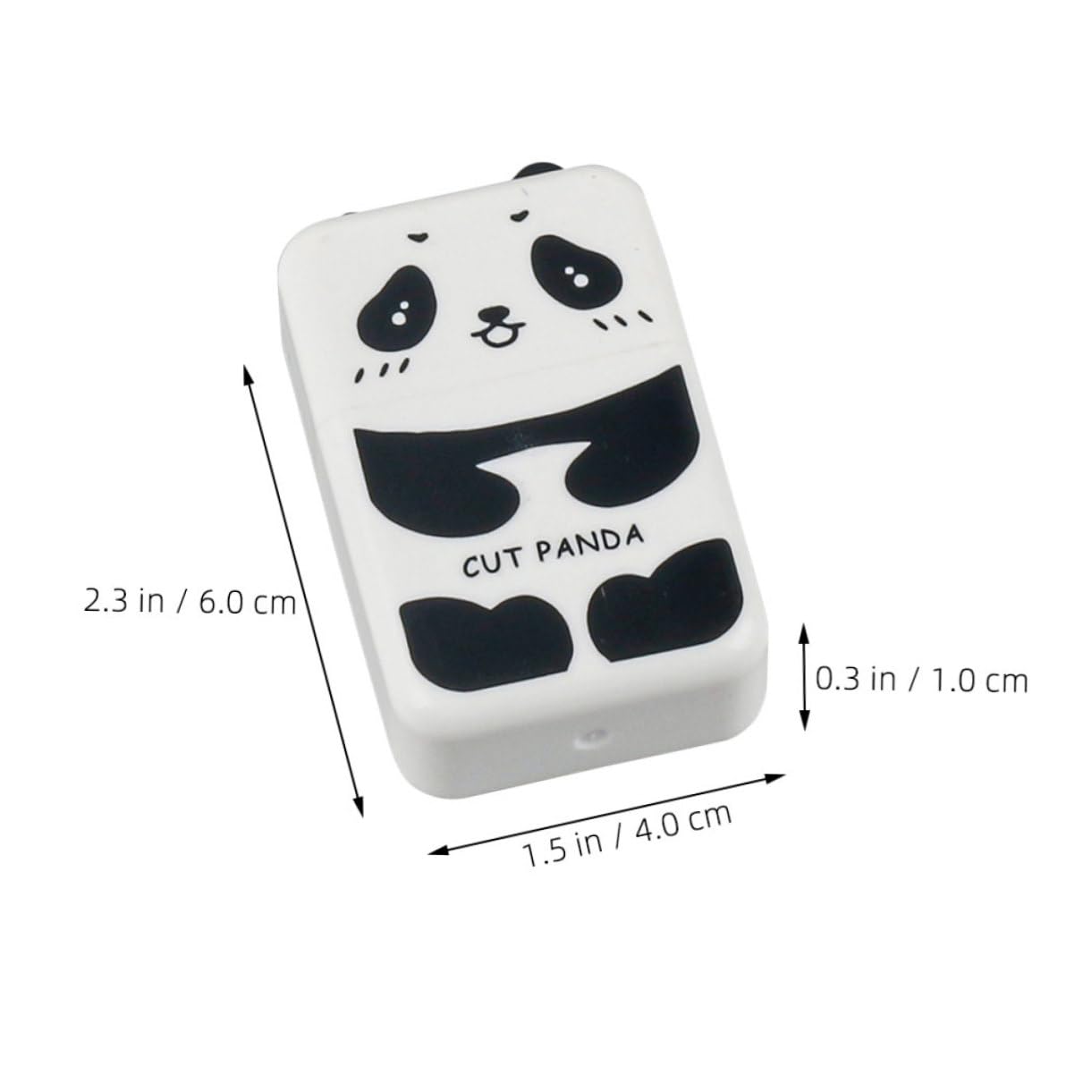 OSALADI 4 Set Gomma Da Cancellare Panda Bullette Carine Gomme Da Cancellare Panda Gomme Da Scrivere Cancella Cartone Animato Gomma Da Cancellare Portatile Eliminati Di Fumetti 10 Pezzi*4