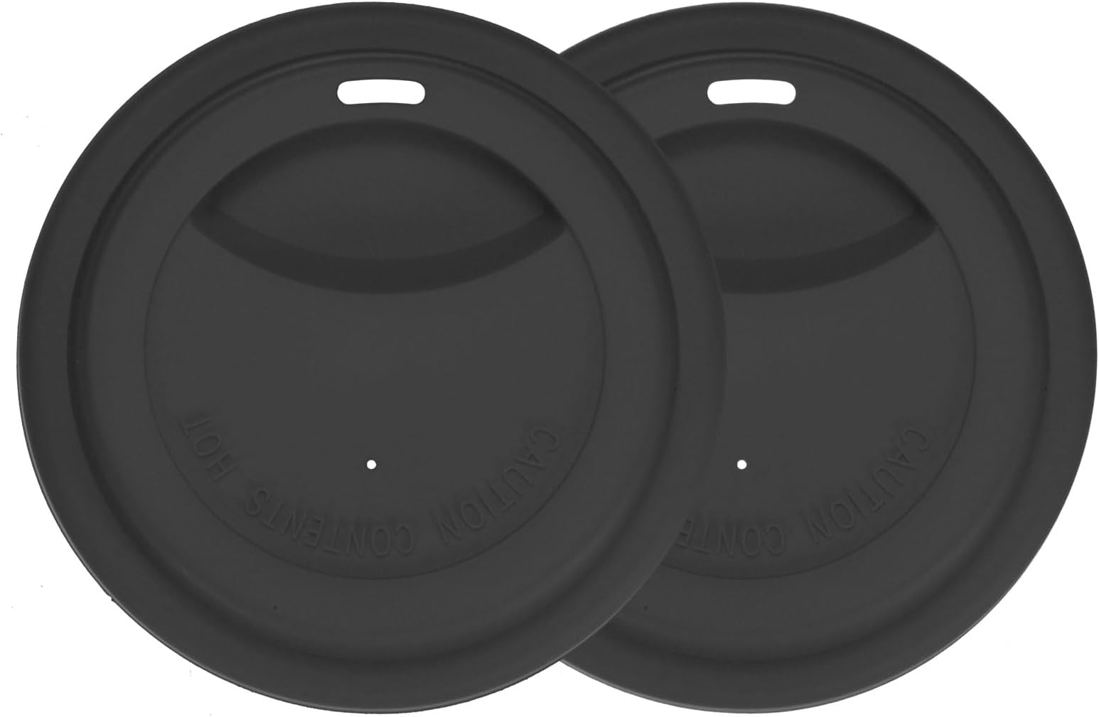 3.35IN Inner Silicone Cup Lids for Stanley [2PCS] - Coffee Mug Lids for Round Glass Mugs & Tea Cups & Bowls & Coffee Cup - Silicone Cup Cover [Black]