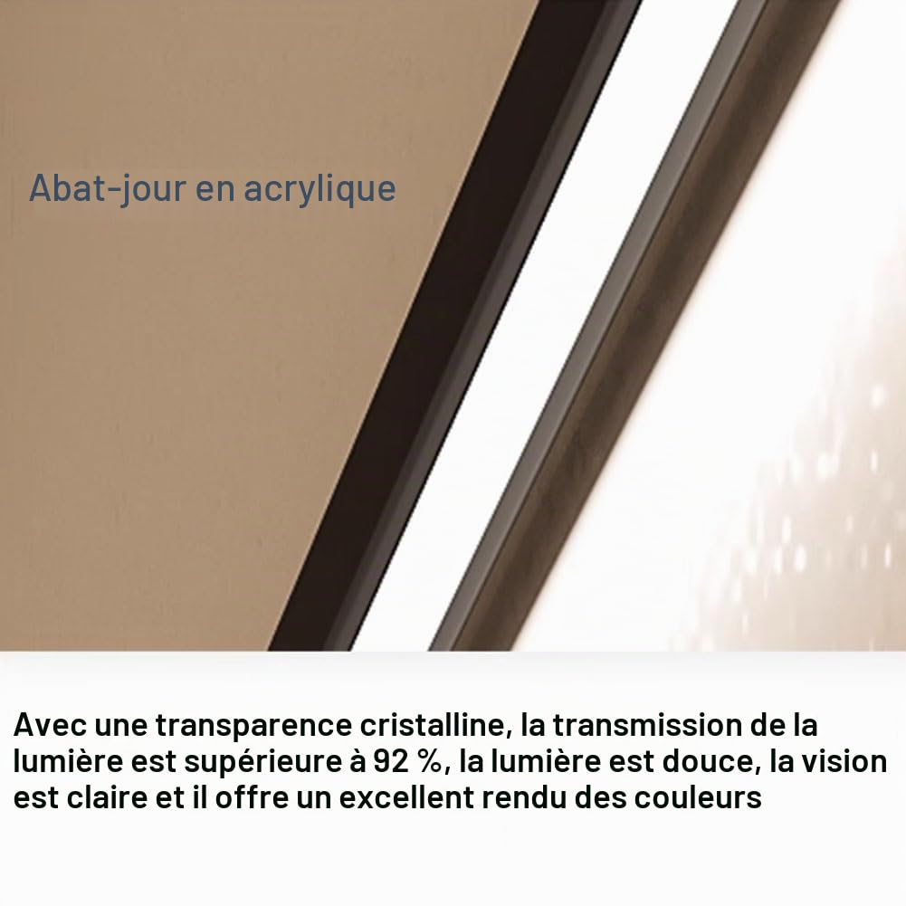Illuminazione a LED con sensore Mot, illuminazione sicura per interni e corridoi, a risparmio energetico, design slish, ideale per uso domestico e ufficio.