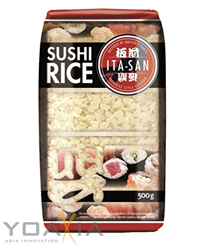 [ 4x 500g ] ITA-SAN Spitzenreis Rundkorn, Sushi Reis / PREMIUM RICE Round Grain