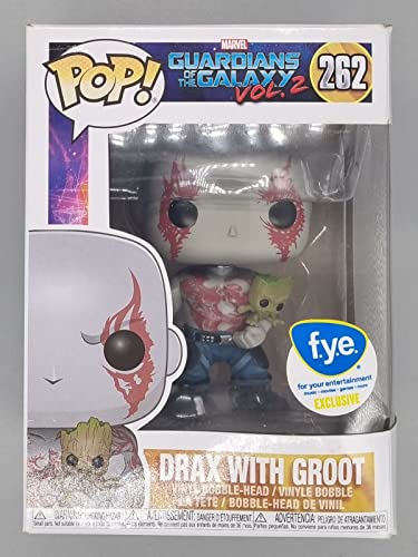 Funko Pop Guardians Of The Galaxy Vol. 2 - Drax With Baby Groot (Fye Exclusive)