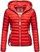 Produktbild Navahoo Damen Übergangsjacke Steppjacke Ich Bin Hübsch Rot Gr. XL