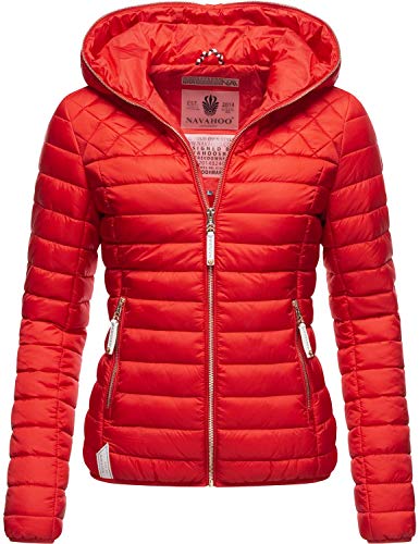 Preisvergleich Produktbild Navahoo Damen Übergangsjacke Steppjacke Ich Bin Hübsch Rot Gr. XL