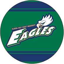 Florida Gulf Coast Eagles 4 Inch Round Magnet Officially Licensed Collegiate Product