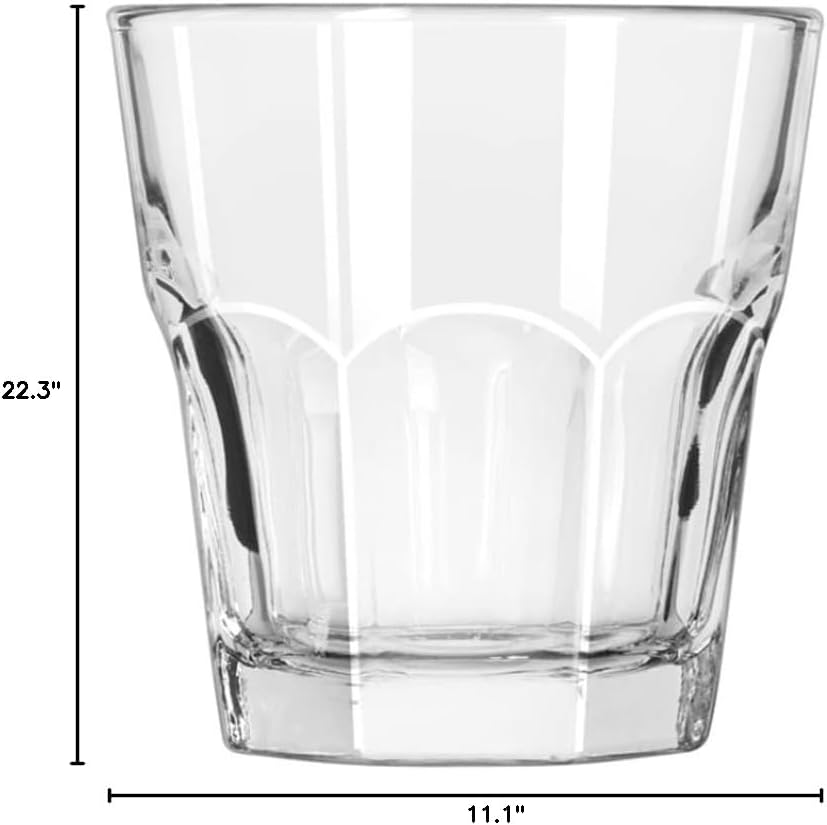 Libbey 15243 Gibraltar 12 Ounce Double Rocks Glass - 36 / CS