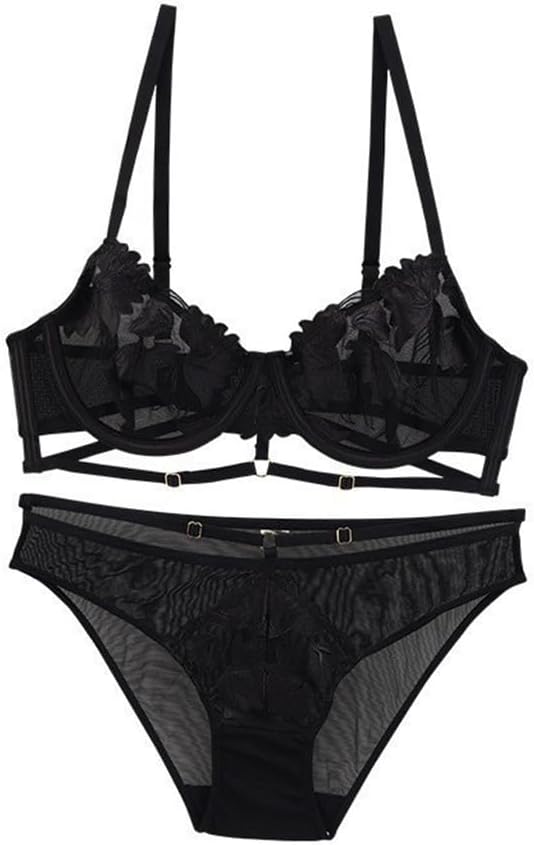 Beauty Back Bra Gathering Thin Underwear Women's Set