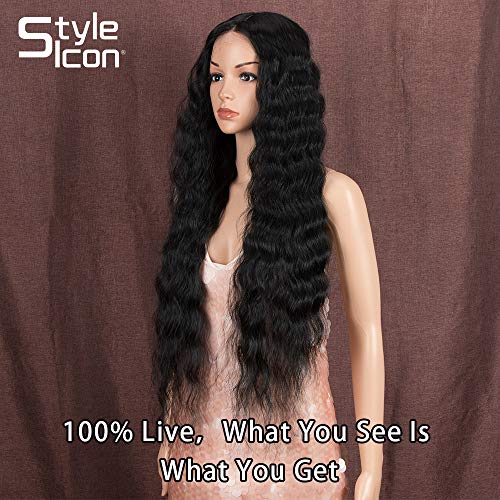 Style Icon, Parrucche sintetiche ondulate lunghe