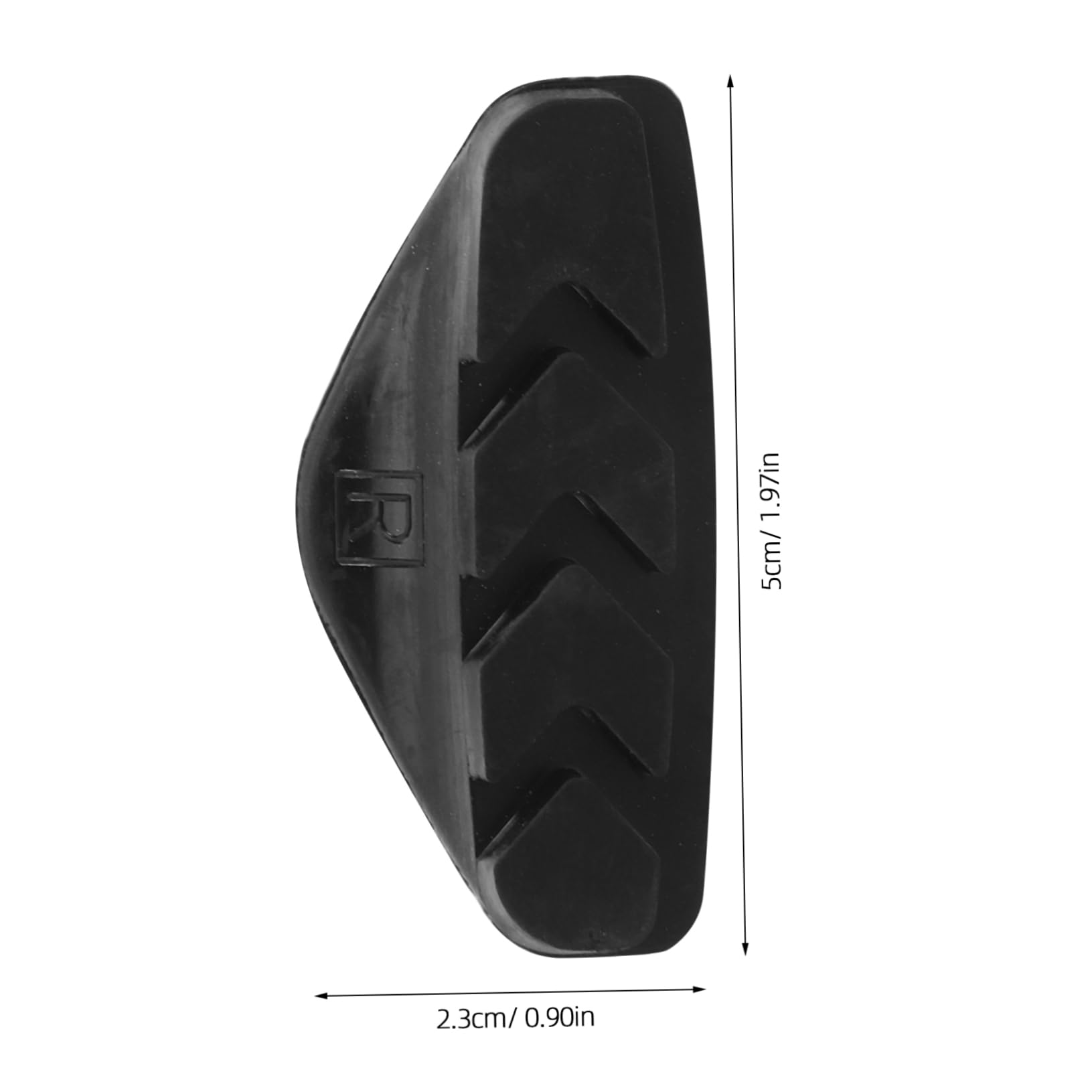 Toddmomy Bremsbelagsatz Bremsbeläge Für Bremsbeläge Fahrrad Teile Bremsblöcke Bremse Unterlage Pads Bremsklotz Fahrrad Bremsbelag Rennradbremsbeläge Black