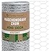 Produktbild GardenGloss Maschendrahtzaun 100cm Höhe - Verzinkt Sechseckgeflecht Grobmaschig 25mm x 45mm - Hasendraht Kaninchendraht Kükendraht Zaun Hasenzaun Drahtzaun Kleintierzaun - 100cm Hoch 10m Lang