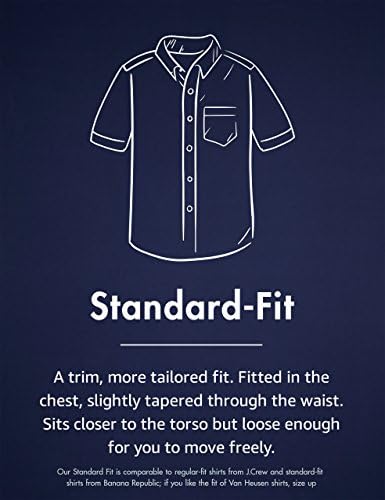 Goodthreads Men's Standard-Fit Short-Sleeve Oxford Shirt with Pocket