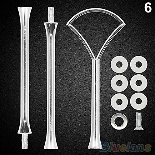 Gilroy Vintage 3 Tier Cake Fruit Food Plate Handle Fitting Hardware Rod