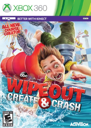 XBOX 360 KINECT WIPEOUT: CREATE & CRASH (KINECT COMPATIBLE)