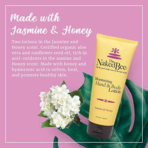 Image of The Naked Bee Jasmine & Honey Moisturizing Hand & Body Lotion, 6.7 oz - 2 Pack