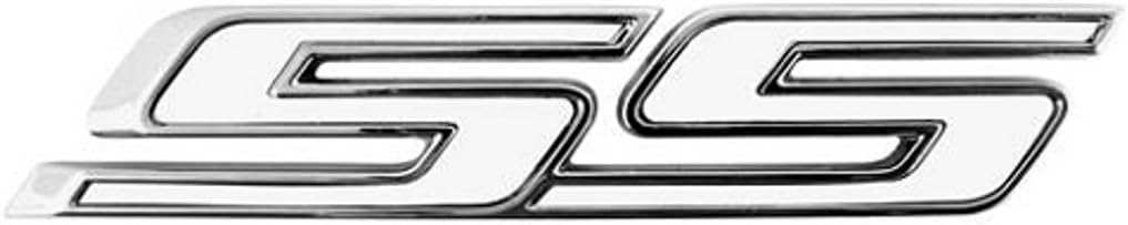 GENUINE GM 92228474 SS Emblem 2010 2011 White Chevy Camaro Part