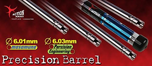 Airsoft AEG Inner Barrel M4 High Precision 6.03mm 370mm Made in Taiwan
