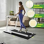 Treadmill & Exercise Equipment Mat – Non-Slip, Waterproof Pad for Bike, Walking Pad, Elliptical or Home Gym – Noise-Reducing Workout Floor Protector by Wakeman - Image 2