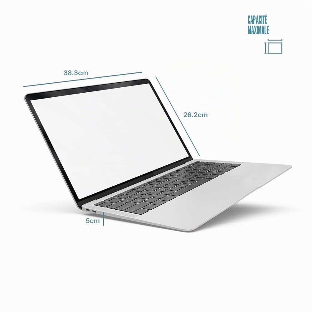 NGS GINGER - Mallette pour ordinateur portable jusqu'à 15,6", Valise avec compartiments et poche extérieure
