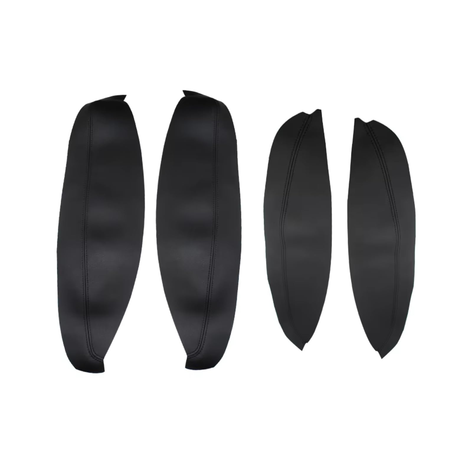 Accessori Auto Interno Per Nissan Per Qashqai J10 2007 2008 2009-2014 2015 Pannelli Maniglie Interne Delle Portiere Rivestimento Protettivo Bracciolo(Nero)