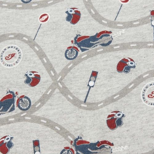 Indian Motorcycle Kid's Short Sleeve Bodysuit, 3 Pack4