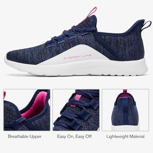 Image of ALEADER Women's Energycloud Lightweight Slip On Walking Running Shoes