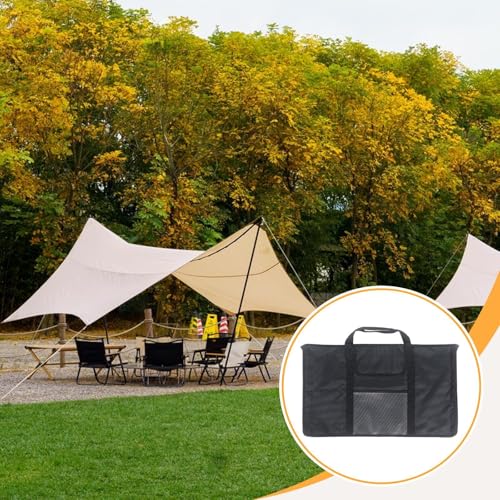 Folded Camping Table Storage Bag with Handles Carry Bag Picnic Storage Tote for Traveling2