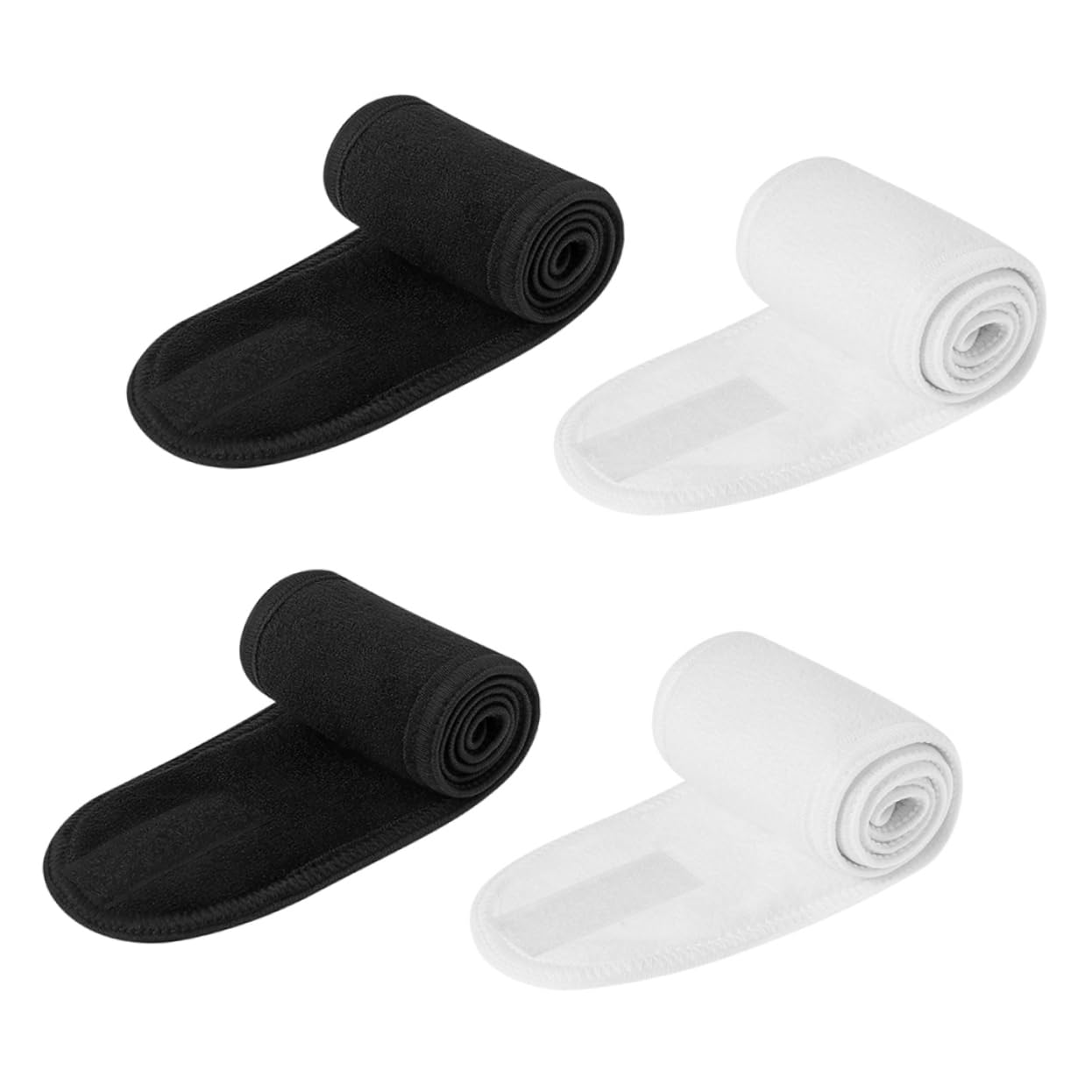 FRCOLOR 12 diademas de baño para el pelo, cinta para el pelo, cinta para el pelo, cinta para el pelo, cinta de maquillaje, diadema, diadema para mujer, diadema de ducha, tomando un baño