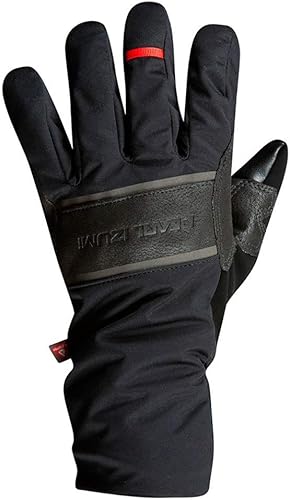 PEARL IZUMI Guantes de gel para hombre, guantes de ciclismo aislados, AmFIB, palma Laredo de gamuza Ax, compatibilidad con pantalla táctil